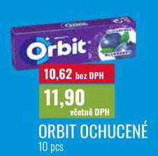 ORBIT OCHUCENÉ, 10 pcs 