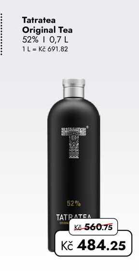 Tatratea Original Tea 52% 0,7 L
