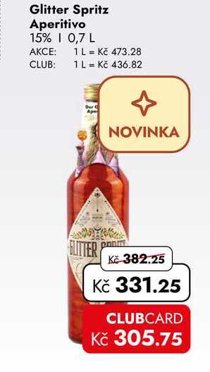 Glitter Spritz Aperitivo 15% | 0,7 L