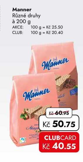 Manner 200 g