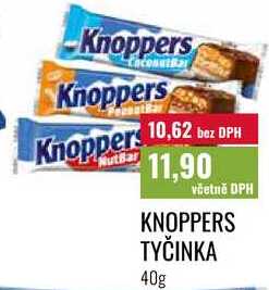KNOPPERS TYČINKA, 40g