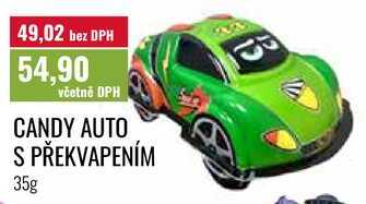 CANDY AUTO S PŘEKVAPENÍM, 35g