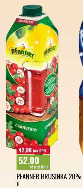 PFANNER BRUSINKA 20% 1l