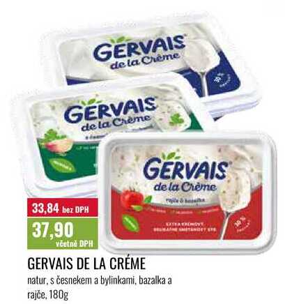 GERVAIS DE LA CRÉME 180g