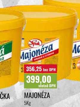 MAJONÉZA 5Kg  