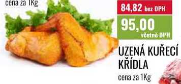 UZENÁ KUŘECÍ KŘÍDLA cena za 1Kg