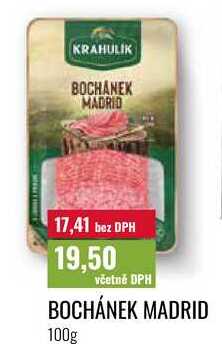 BOCHÁNEK MADRID 100g