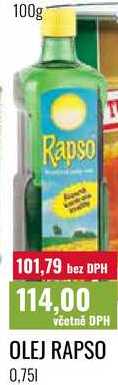 OLEJ RAPSO 0,75l