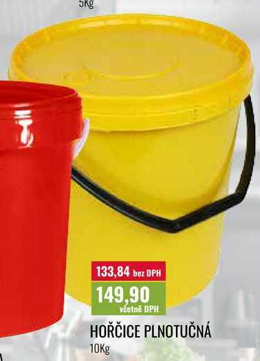 HOŘČICE PLNOTUČNÁ 10Kg 