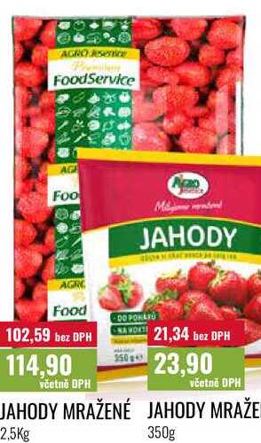 JAHODY MRAŽE 2,5Kg
