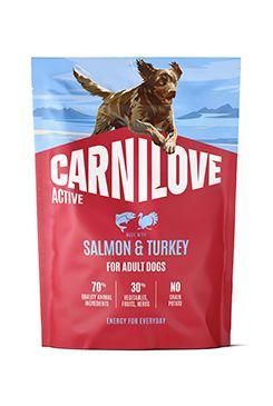 Carnilove Dog Active Dry Salmon&turkey Adult Ab 1,5kg