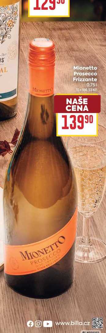Mionetto Prosecco Frizzante 0,75l