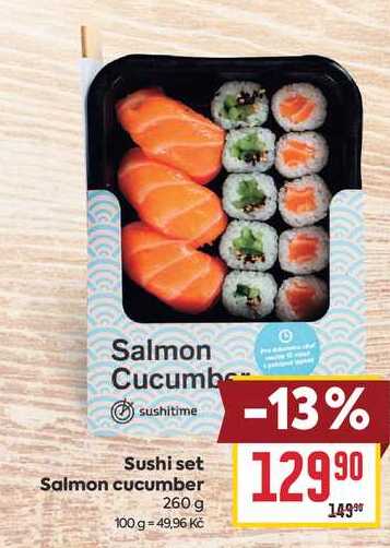 Sushi set Salmon cucumber 260 g