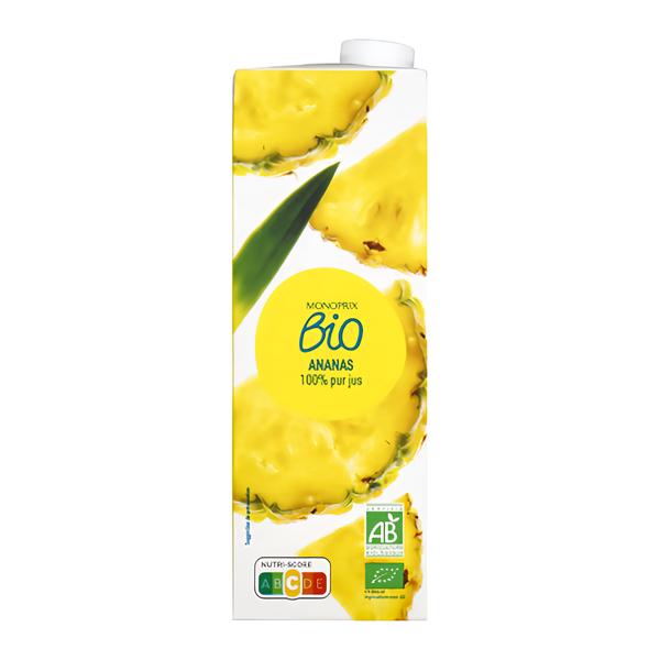 Monoprix Biologique BIO Ananasová šťáva 100%