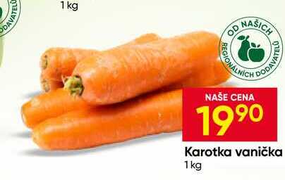 Karotka vanička 1kg