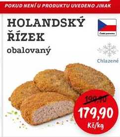 HOLANDSKÝ ŘÍZEK obalovaný 1kg 