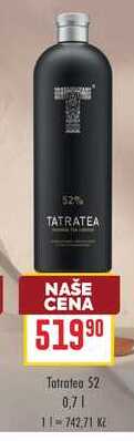 Tatratea 52 0,7l
