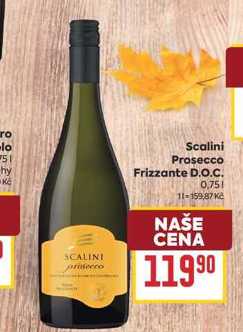 Scalini Prosecco Frizzante D.O.C. 0,75l