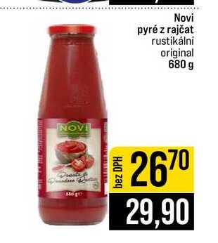 Novi pyré z rajčat rustikální original 680 g