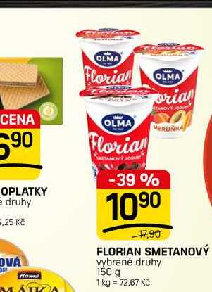 FLORIAN SMETANOVÝ vybrané druhy 150 g