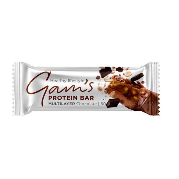Gam's Proteín Multilayer Tyčinka Čokoláda