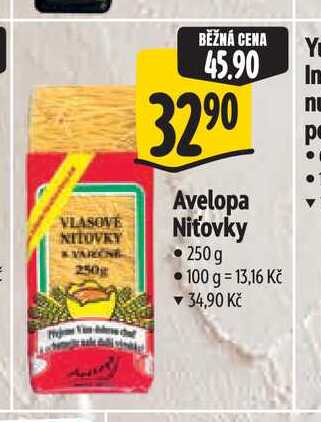 Avelopa Niťovky 250g