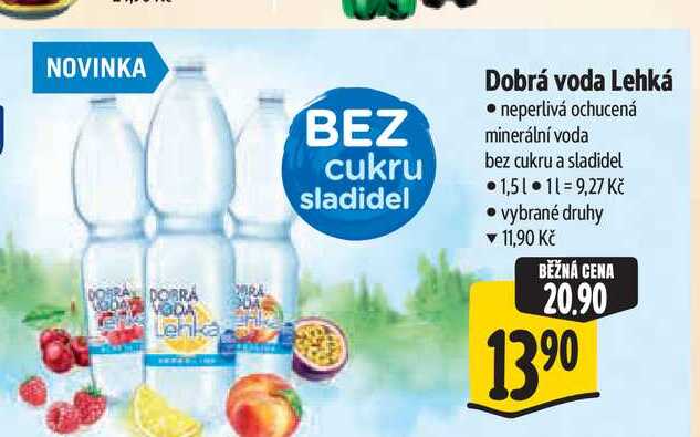 Dobrá voda Lehká 1,5 l