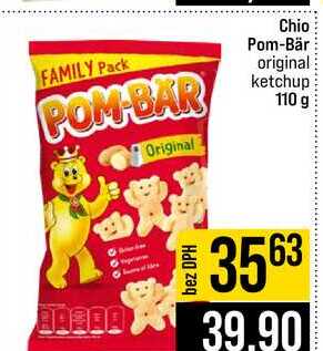 Chio Pom-Bär original ketchup 110 g