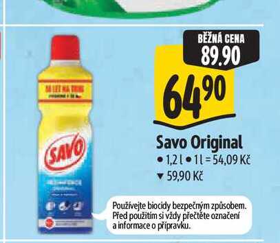 Savo Original 1,21