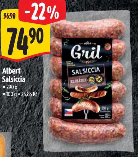 Albert Salsiccia, 290 g