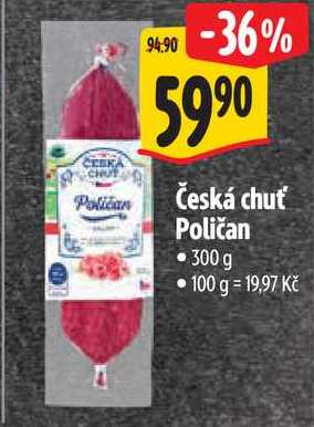 Česká chuť Poličan, 300 g 