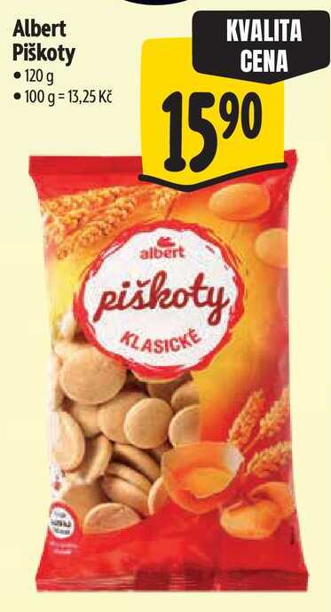 Albert Piškoty, 120 g