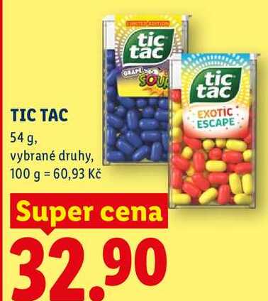TIC TAC, 54 g