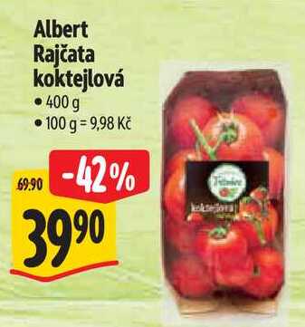 Albert Rajčata koktejlová, 400 g 
