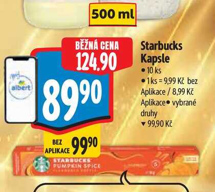 Starbucks Kapsle 10 ks