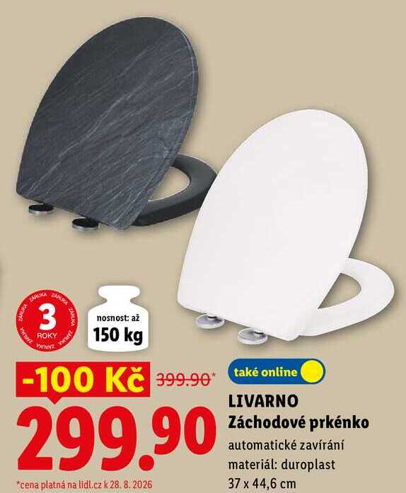 LIVARNO Záchodové prkénko 