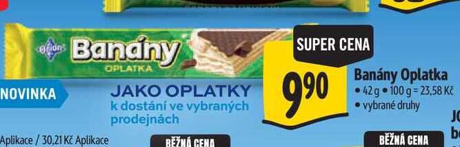 Banány Oplatka 42 g