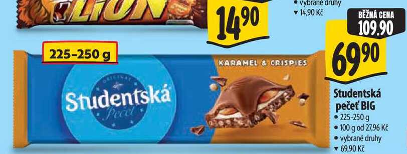   Studentská pečeť BIG 225-250 g 