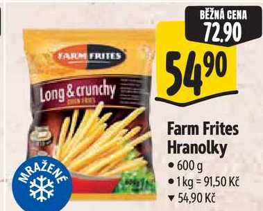 Farm Frites Hranolky, 600 g
