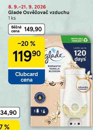 Glade Osvěžovač vzduchu, 1 ks 