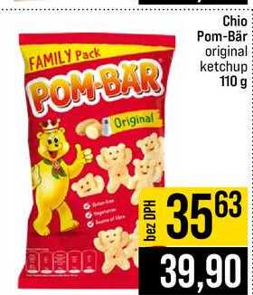 Chio Pom-Bär original ketchup 110 g