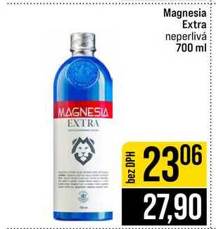 Magnesia Extra neperlivá 700 ml
