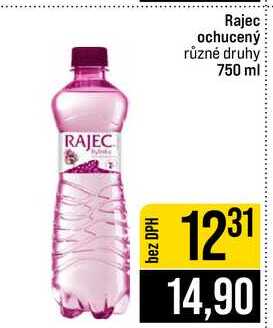 Rajec ochucený různé druhy 750 ml