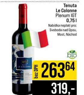 Tenuta Le Colonne Plenum IGT 0,75l