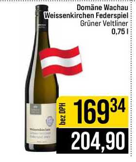 Domäne Wachau Weissenkirchen Federspiel Grüner Veltliner 0,75l