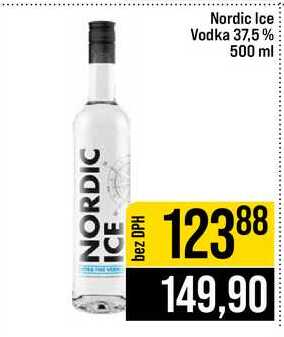 Nordic Ice Vodka 37,5% 500 ml