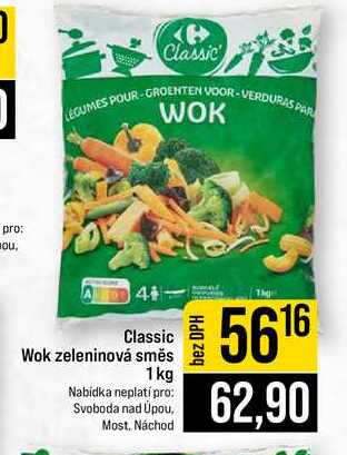 Classic Wok zeleninová směs 1kg