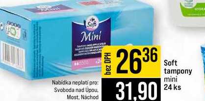 Soft tampony mini 24 ks