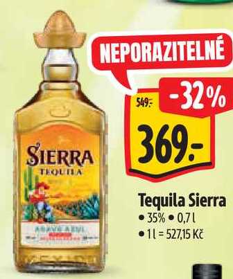 Tequila Sierra, 0,7 l