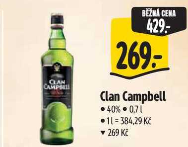 Clan Campbell, 0,7 l
